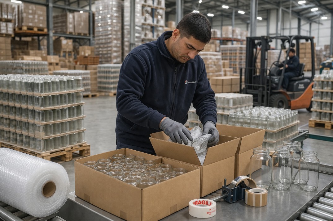 Massteelger glass product range